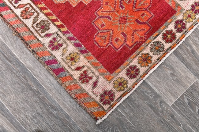 2'6'' x 12'11'' Turkish Handmade Kilim Rug - 20632 - 7