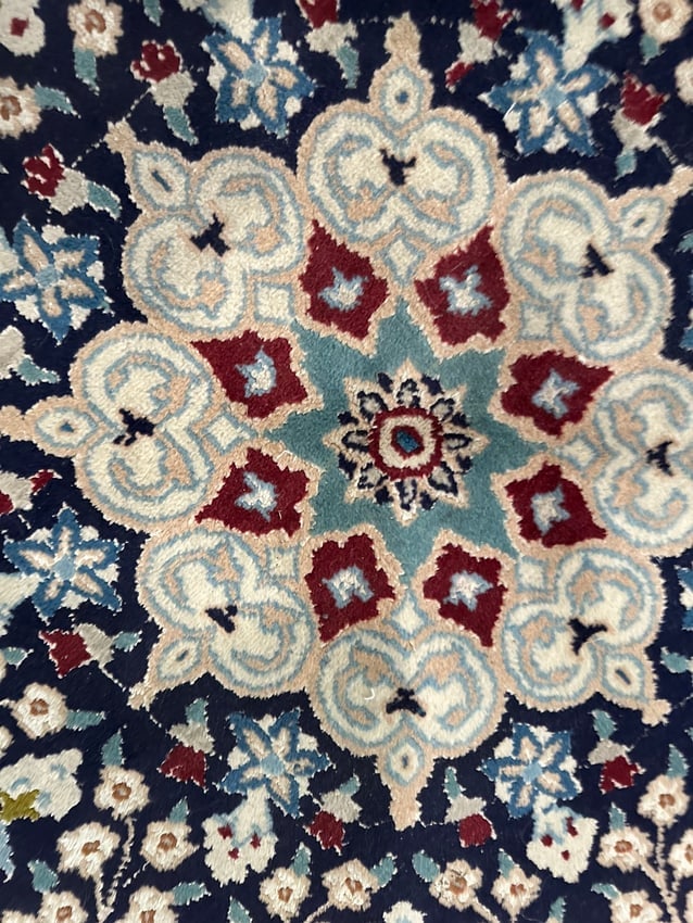 Hand Knotted Persian Round 3x3 ft - 2