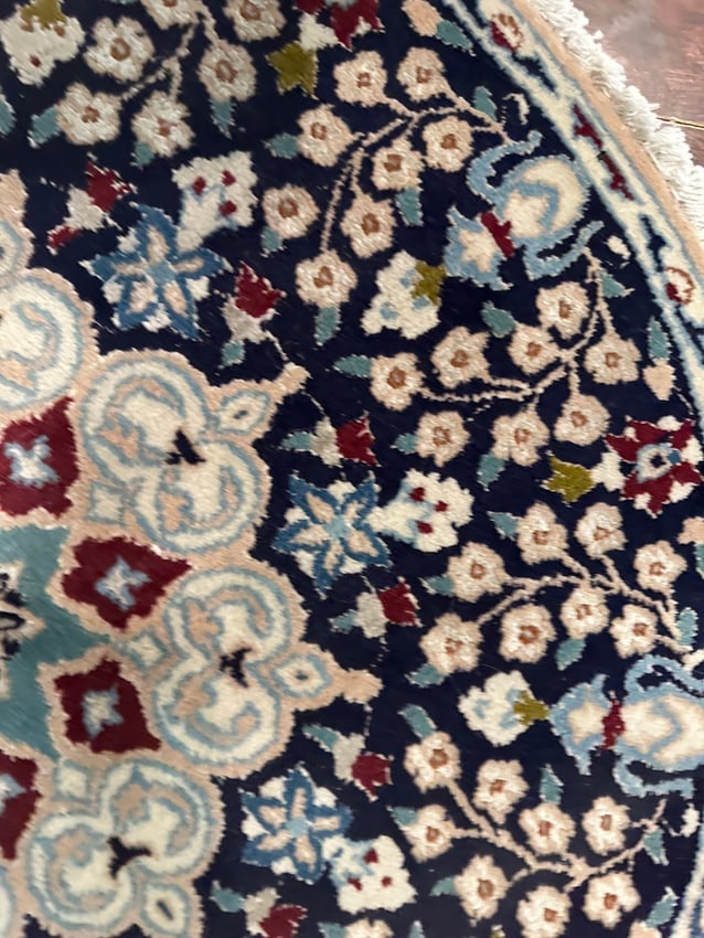 Hand Knotted Persian Round 3x3 ft - 4