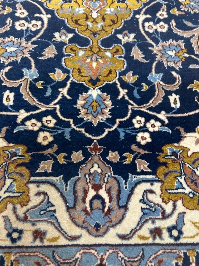Hand Knotted Persian Nain 2.4x4.5 ft. - 2