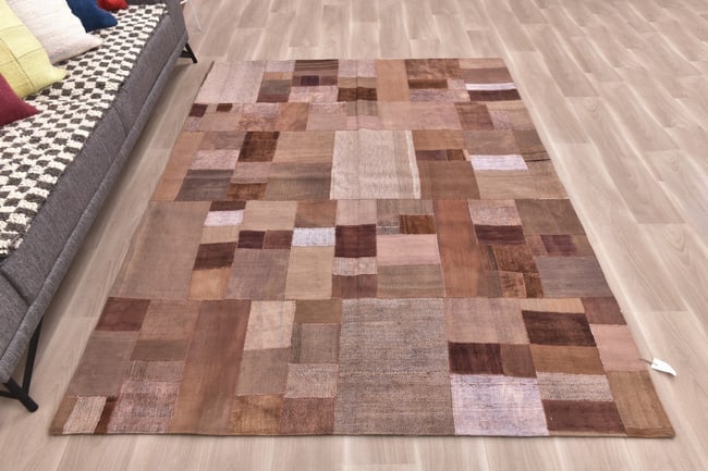 6'0'' x 7'8'' Turkish Handmade Kilim Rug - 240081 - 3
