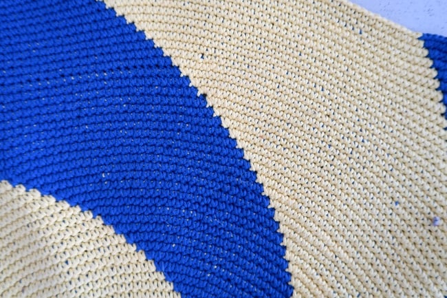 Handmade contemporary ORA French braided rug 2.5' (77cm), 2021 - 2