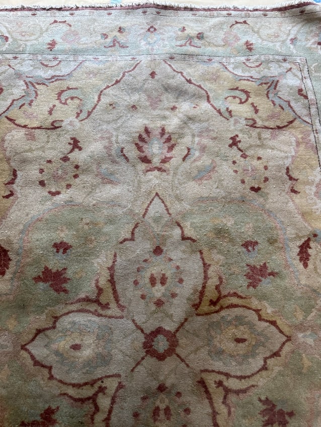 Hand Knotted Oushak Rug 10x6 ft. - 4