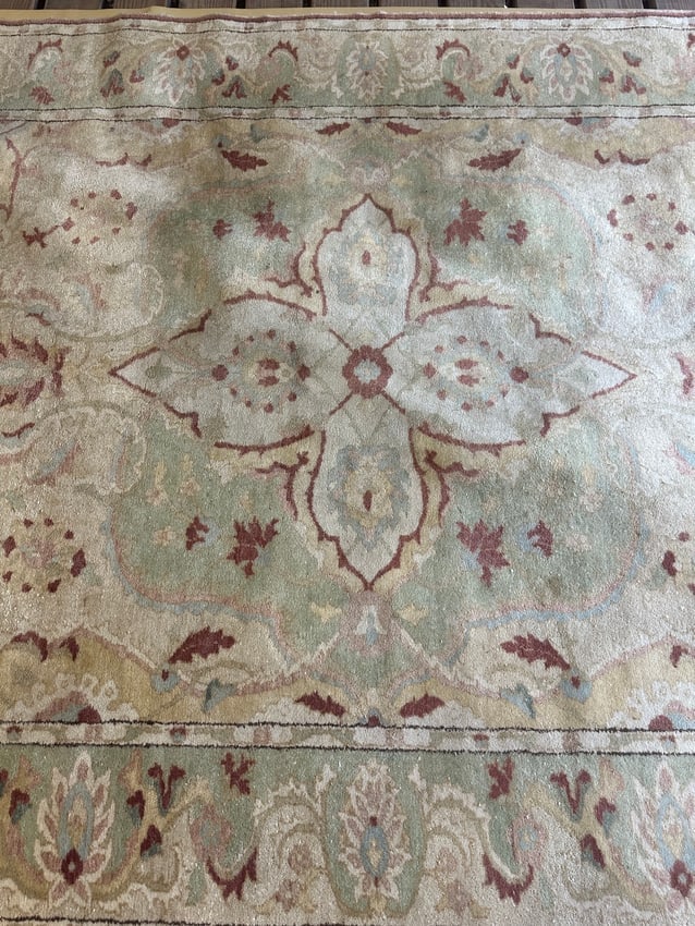 Hand Knotted Oushak Rug 10x6 ft. - 5