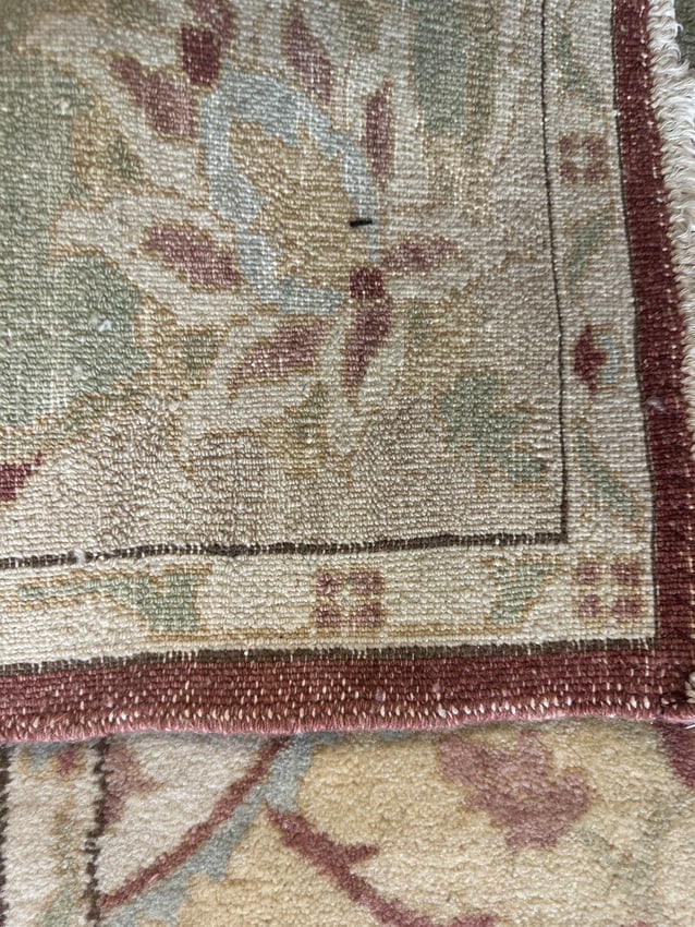 Hand Knotted Oushak Rug 10x6 ft. - 6