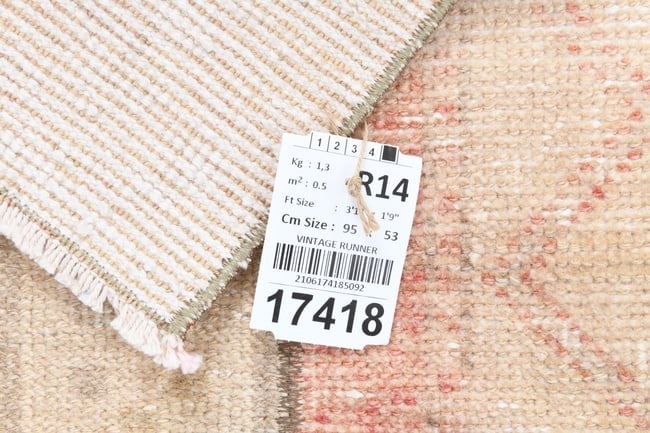1'8'' x 3'1'' Turkish Handmade Kilim Rug - 17418 - 14
