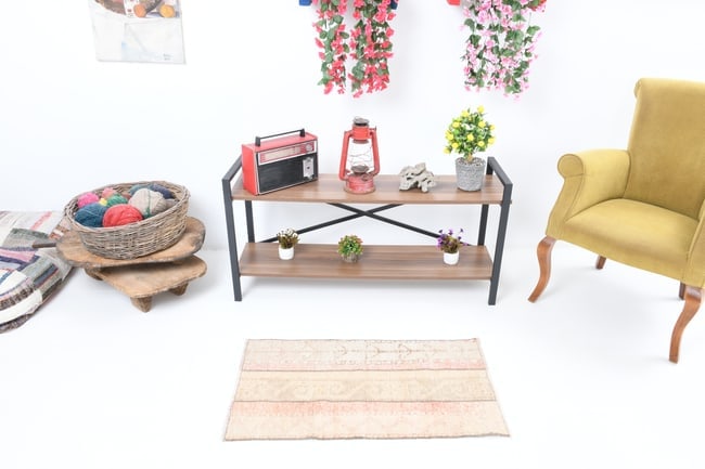 1'8'' x 3'1'' Turkish Handmade Kilim Rug - 17418 - 2