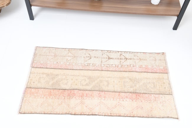 1'8'' x 3'1'' Turkish Handmade Kilim Rug - 17418 - 3