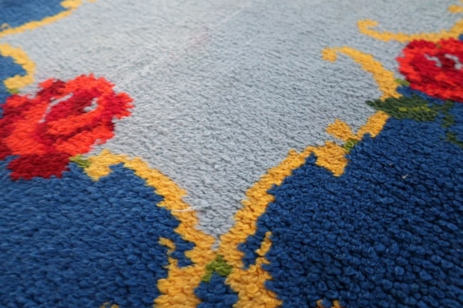 Hand Knotted Heriz Rug 4x6 ft - 7