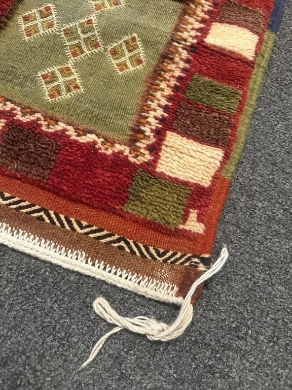 Hand Knotted Tibet Rug -4.3x2.6 ft - 4
