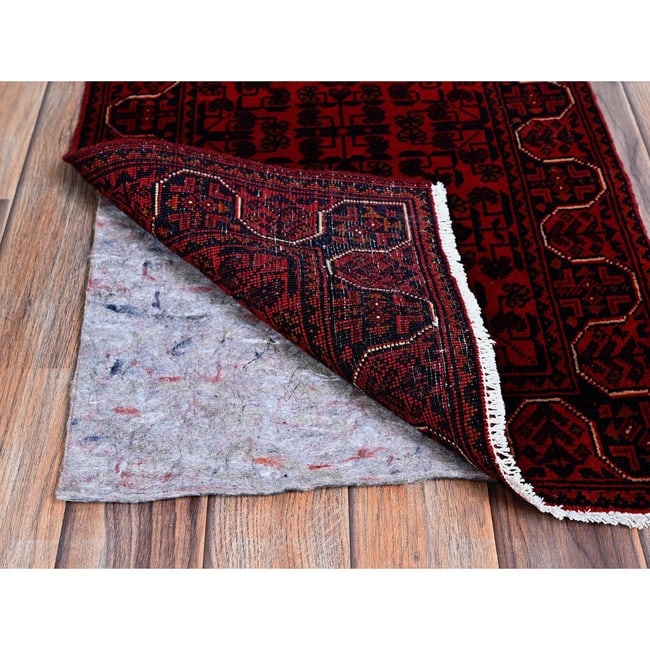 Jubilee Gray Wool Afghan Geometric Super Kazak XL Runner Oriental Rug - 3