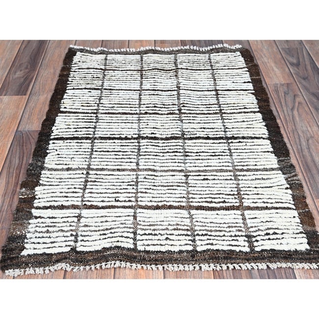 Colorful Caucasian Design Revival Soft Wool Hand Knotted Runner Rug - 2