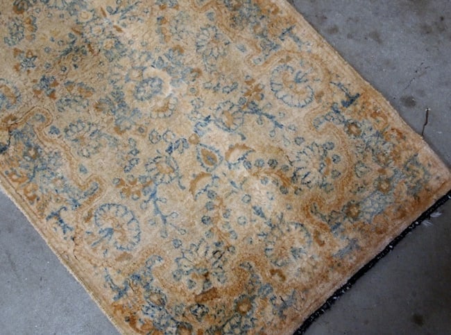 Handmade antique Persian Kerman rug 2.10' x 5.3' ( 89cm x 161cm ) 1920s - 8