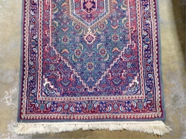 Hand Knotted Agra Tabriz 10x2.8 ft - 2