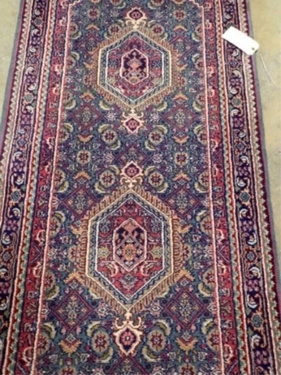 Hand Knotted Agra Tabriz 10x2.8 ft - 4