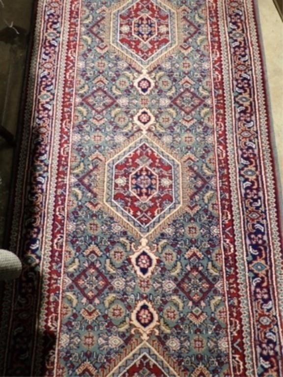 Hand Knotted Agra Tabriz 10x2.8 ft - 6