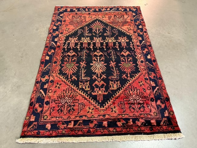 Magnificent Persian Hamedan 3.7x5.2 - 2