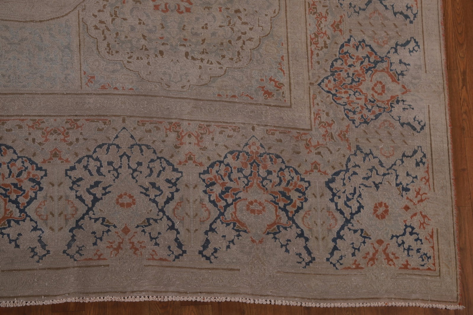 Antique Kerman Persian Area Rug 10x12 - 7