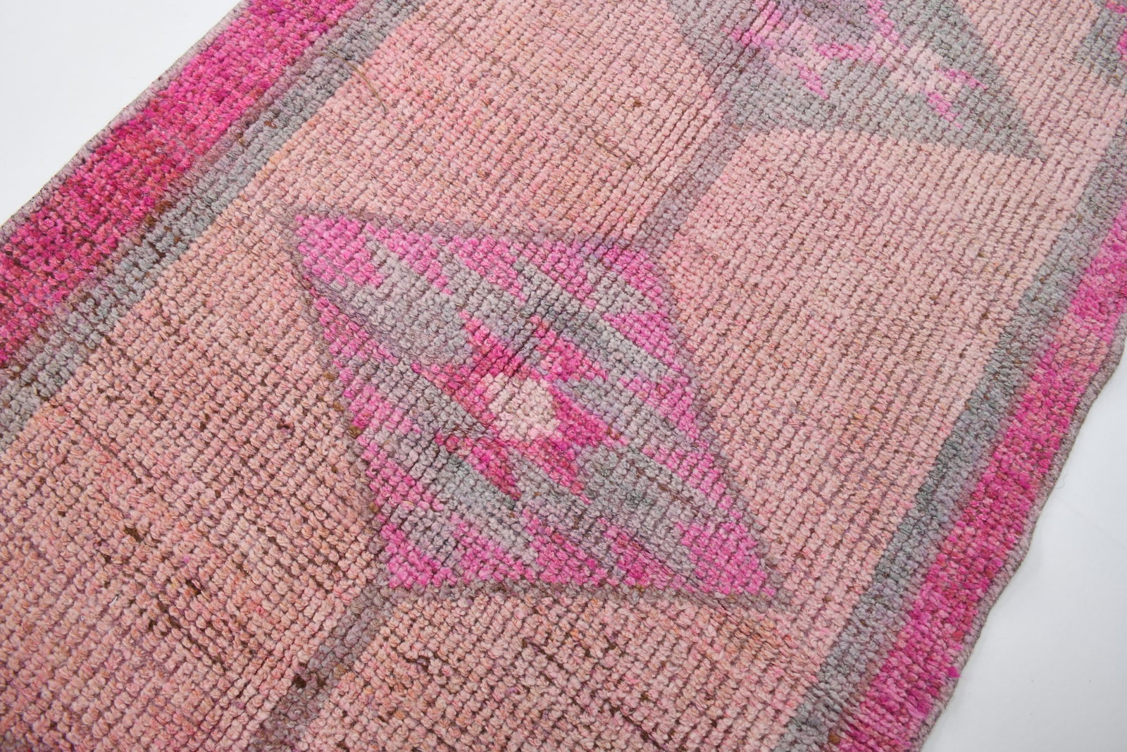3'0'' x 11'7'' Vintage Wool Runner Rug - 18192 - 7