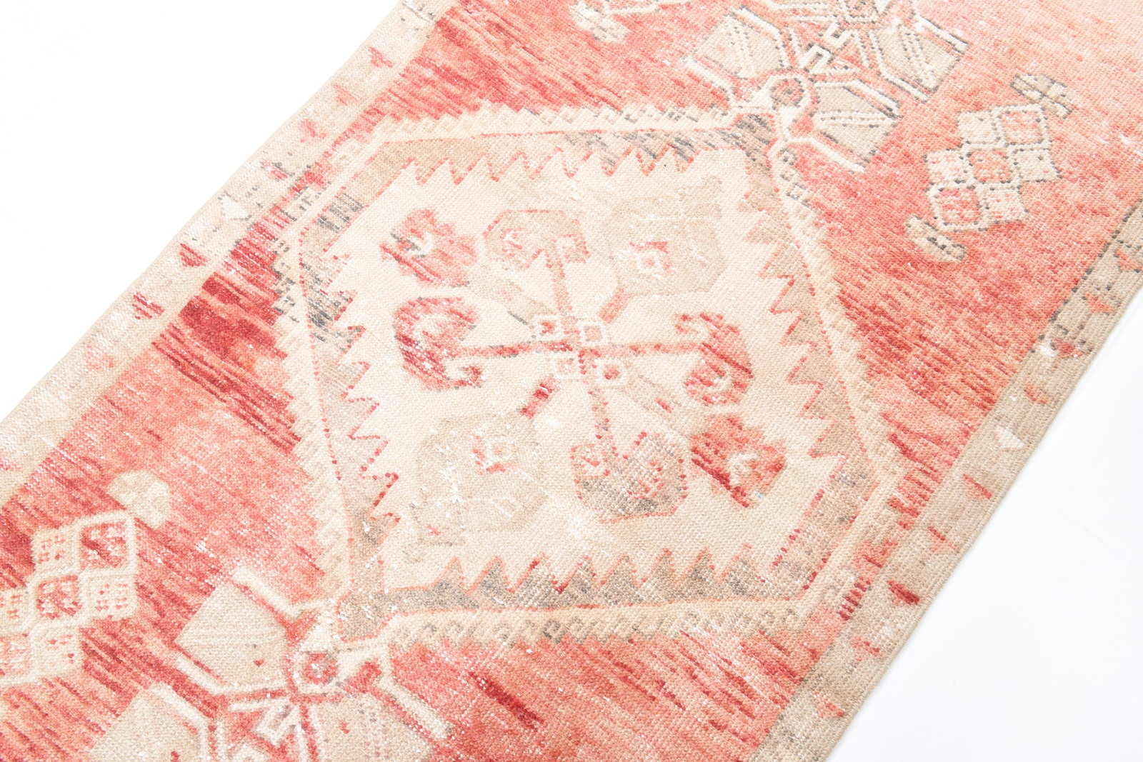 2'9'' x 10'6'' Turkish Vintage Runner Rug - 7265 - 7