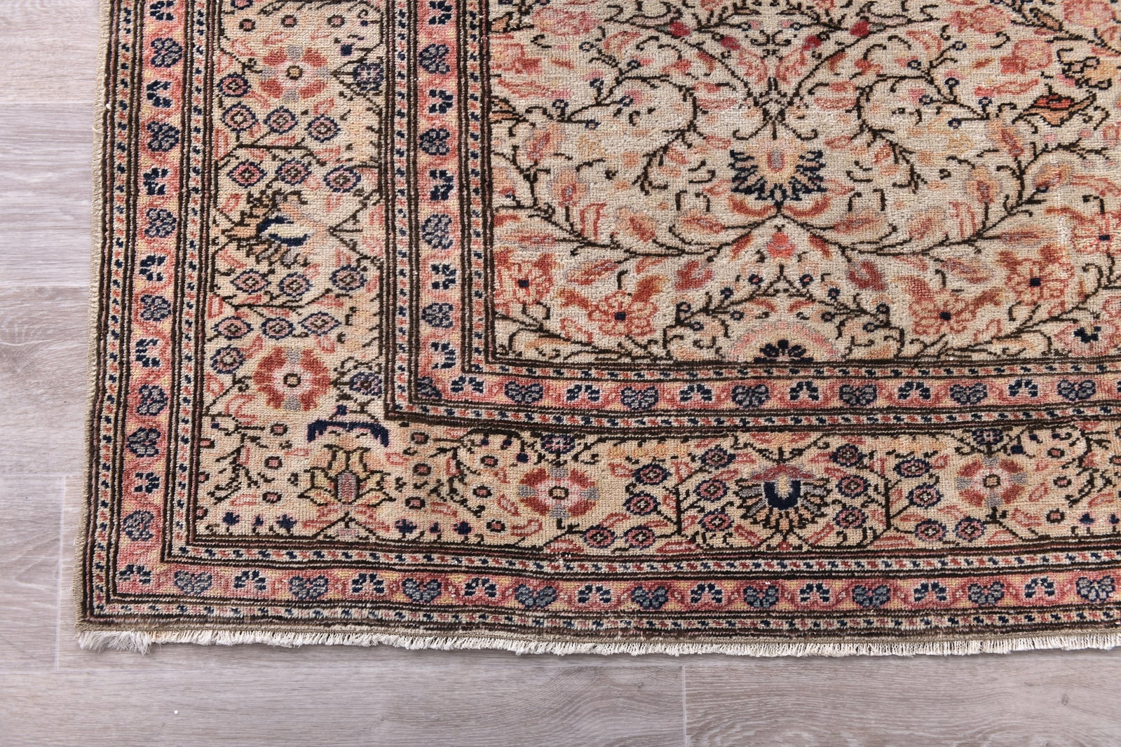 6'3'' x 9'8'' Unique Handmade Vintage Rug - 243892 - 8