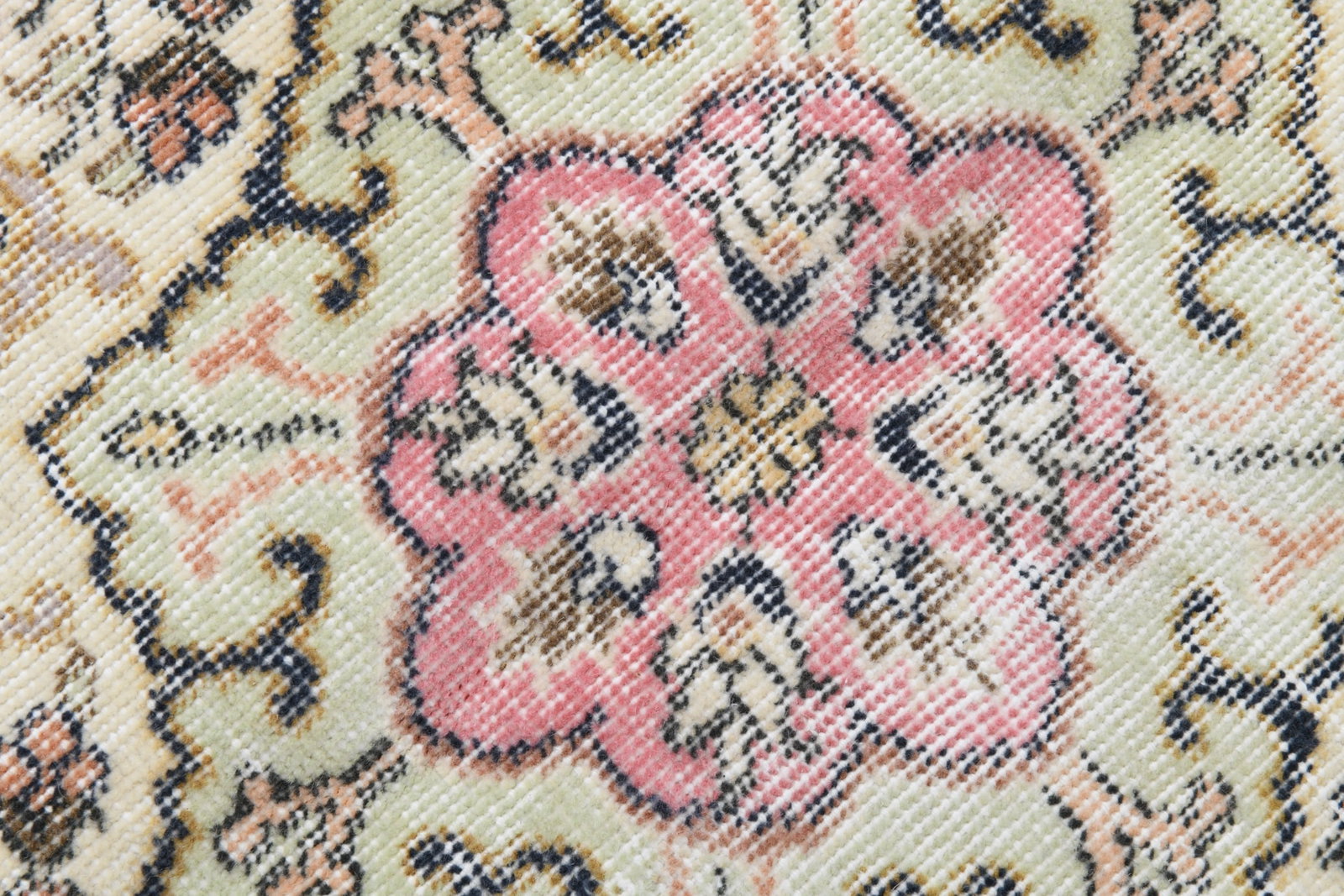 9'1'' x 13'2'' Vintage Wool Runner Rug - 20675 - 7