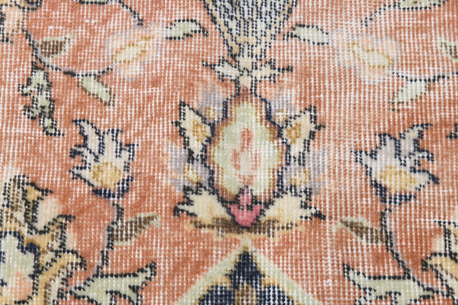 9'1'' x 13'2'' Vintage Wool Runner Rug - 20675 - 8