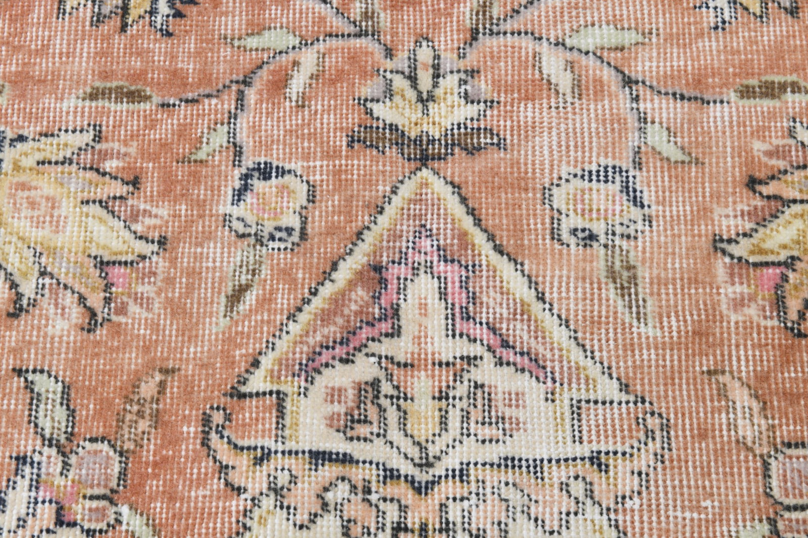 9'1'' x 13'2'' Vintage Wool Runner Rug - 20675 - 9