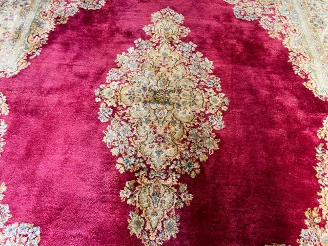 Antique persian kerman rug-4964 - 4
