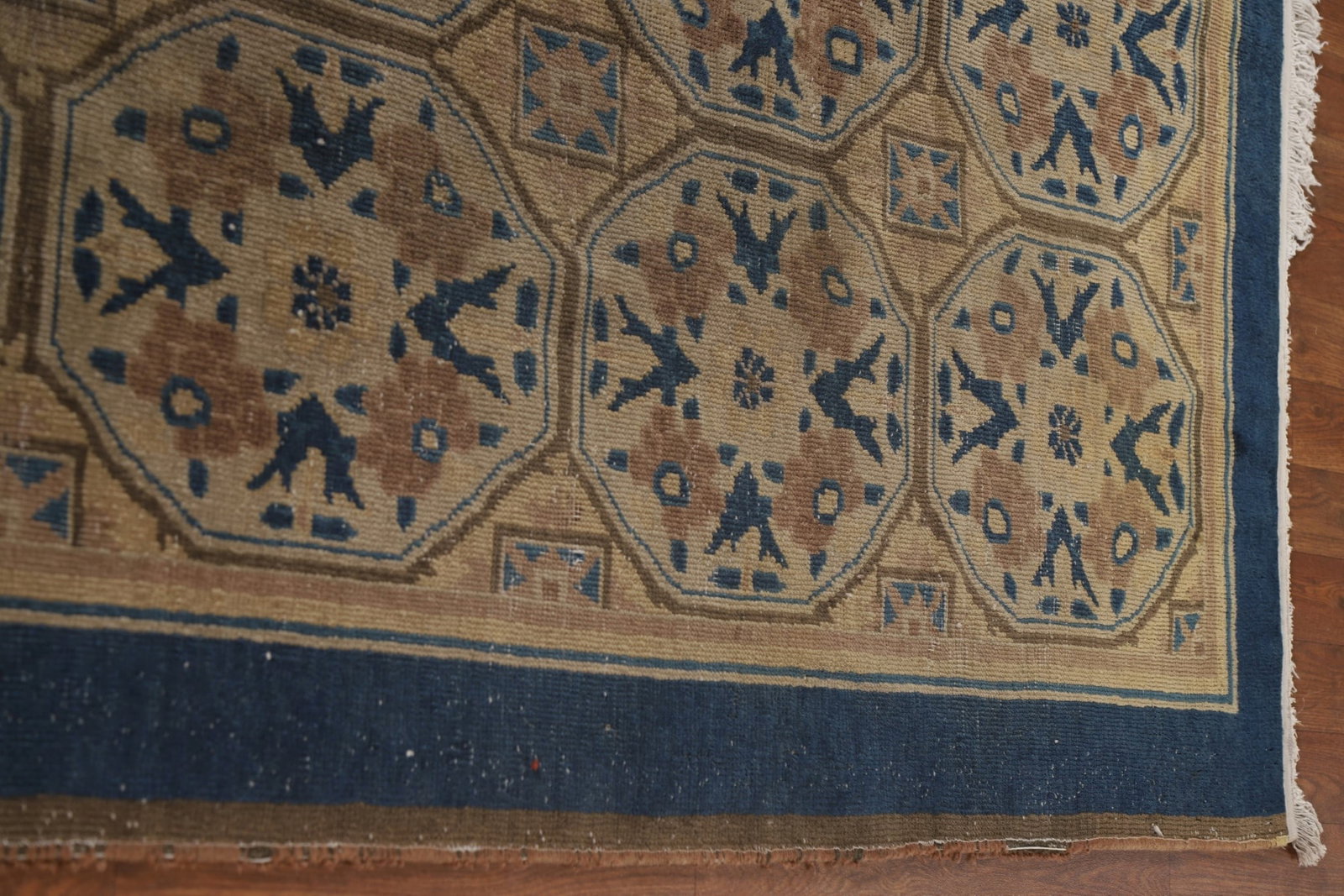 Antique Vegetable Dye Peking Chinese Rug 6x8 - 7