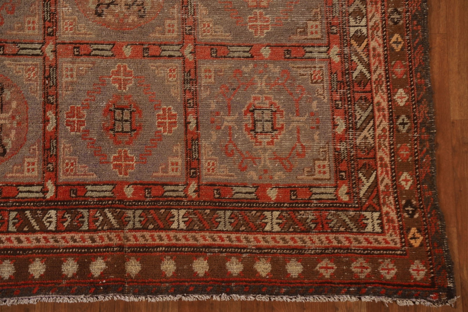 100% Vegetable Dye Antique Khotan Oriental Area Rug 6x10 - 7