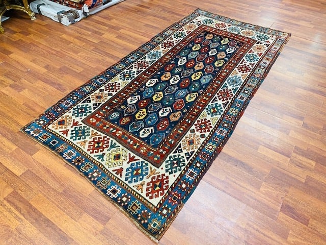Dated Antique Talish Caucasian Rug-4253 - 7