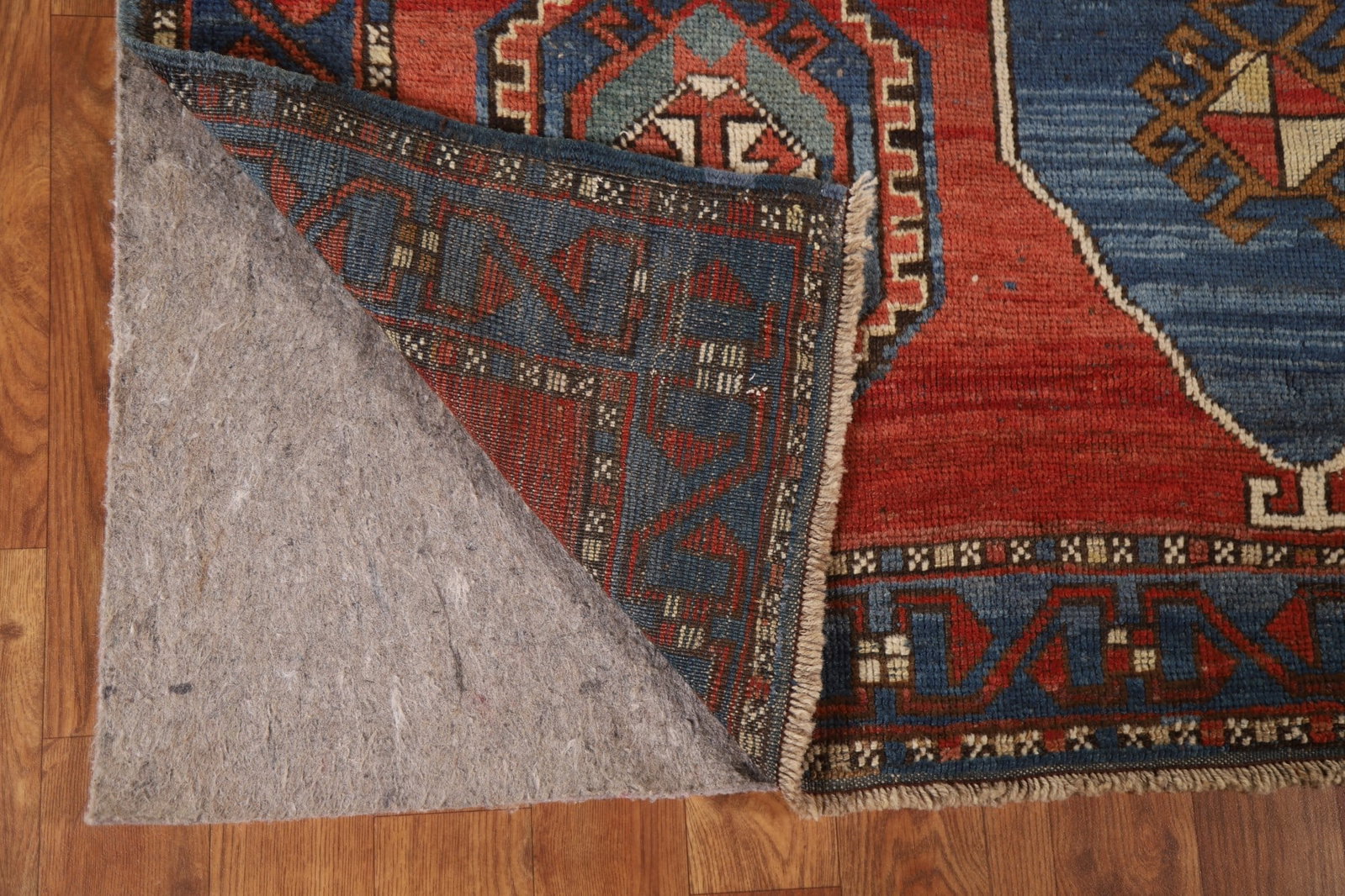 Pre-1900 Antique Vegetable Dye Kazak Oriental Area Rug 4x7 - 8