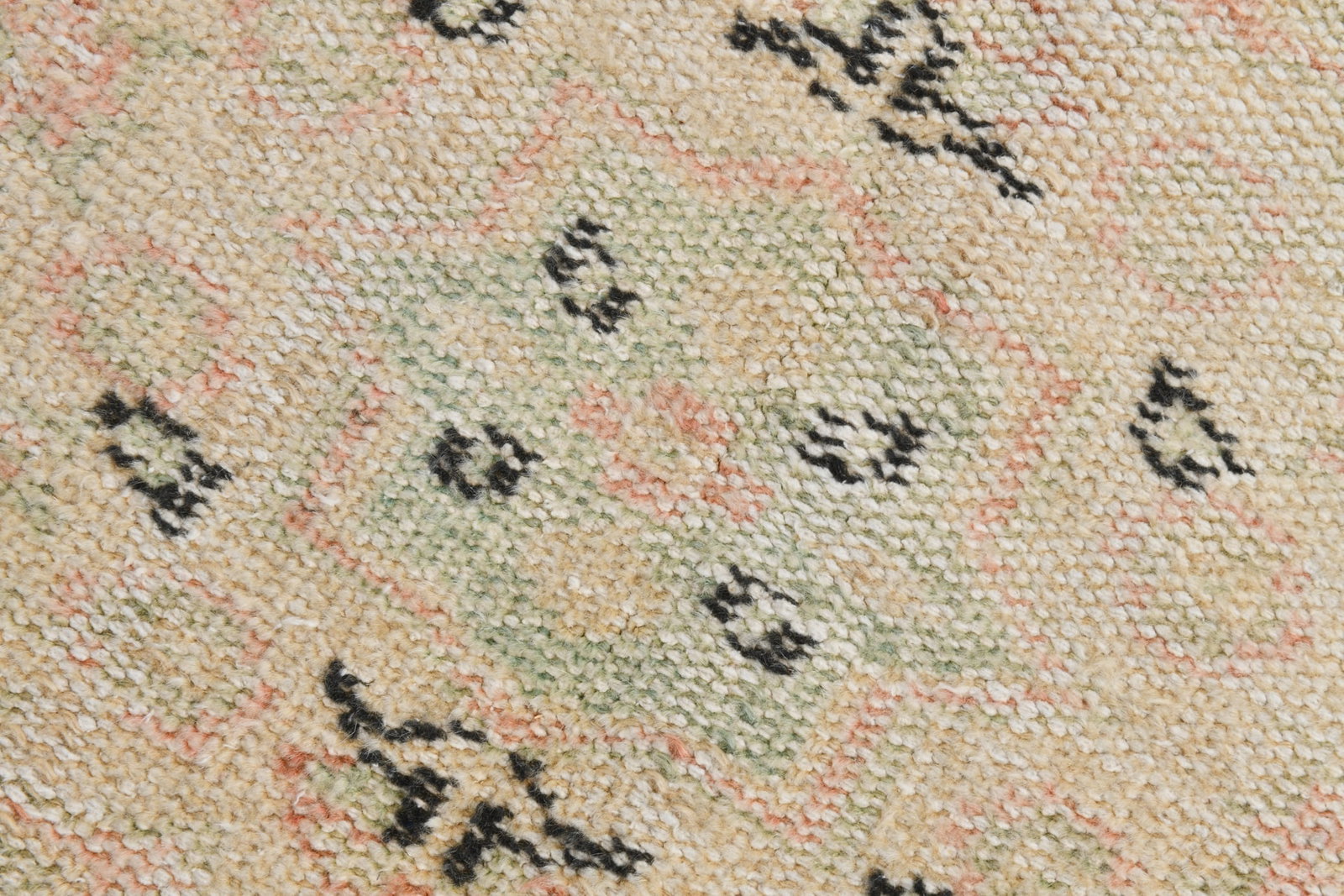 7'0'' x 10'8'' Handmade Vintage Wool Rug - 20971 - 7