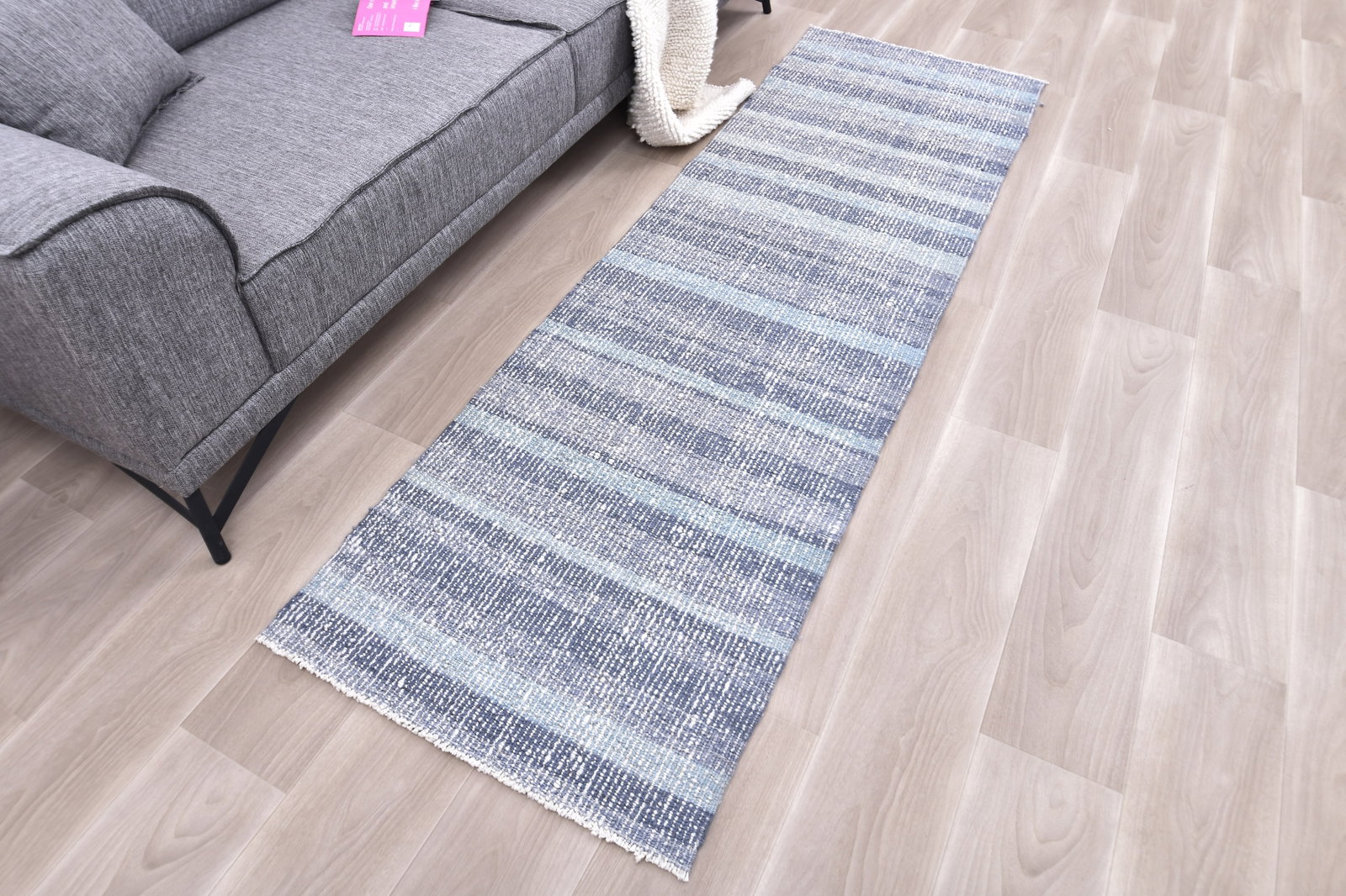 4'7'' x 6'8'' Turkish Vintage Runner Rug - 241010 - 16