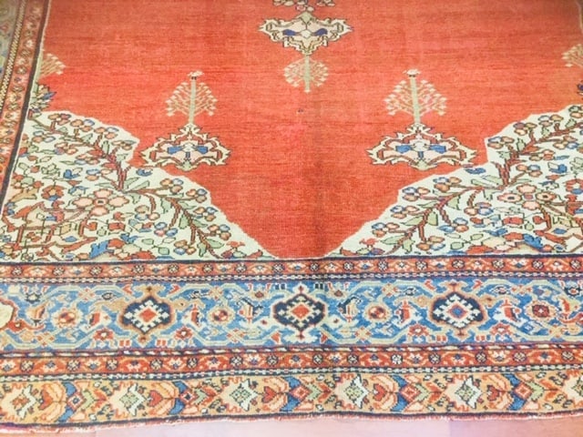 Antique Persian Farahan - Malayer Rug-4092 - 3