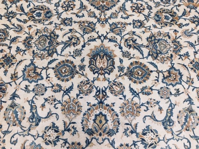 Vintage Persian kashan all over design-4671 - 4