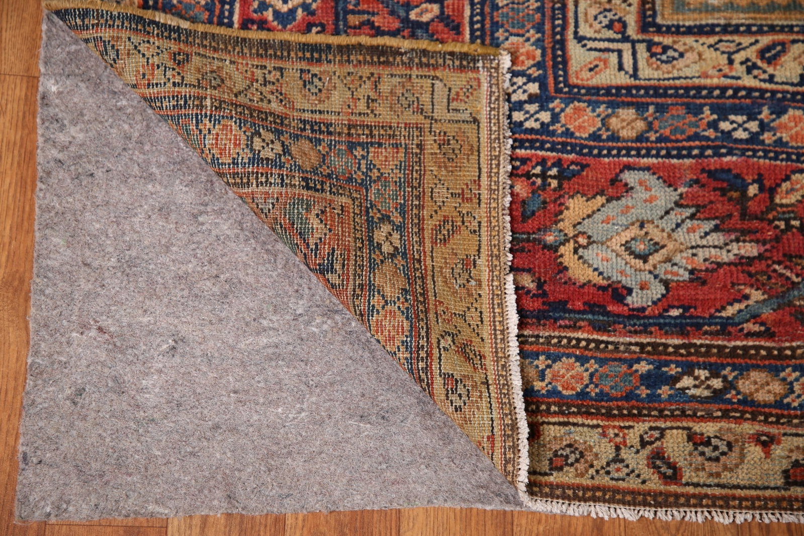 Vegetable Dye Pre-1900 Antique Sultanabad Persian Area Rug 9x12 - 8