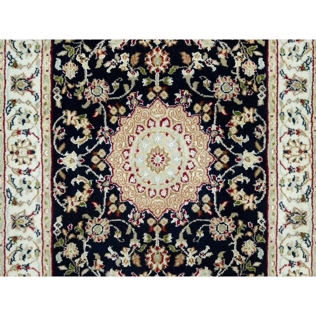 Red Overdyed Vintage Persian Hamadan 100% Wool Hand Knotted Runner Rug - 5