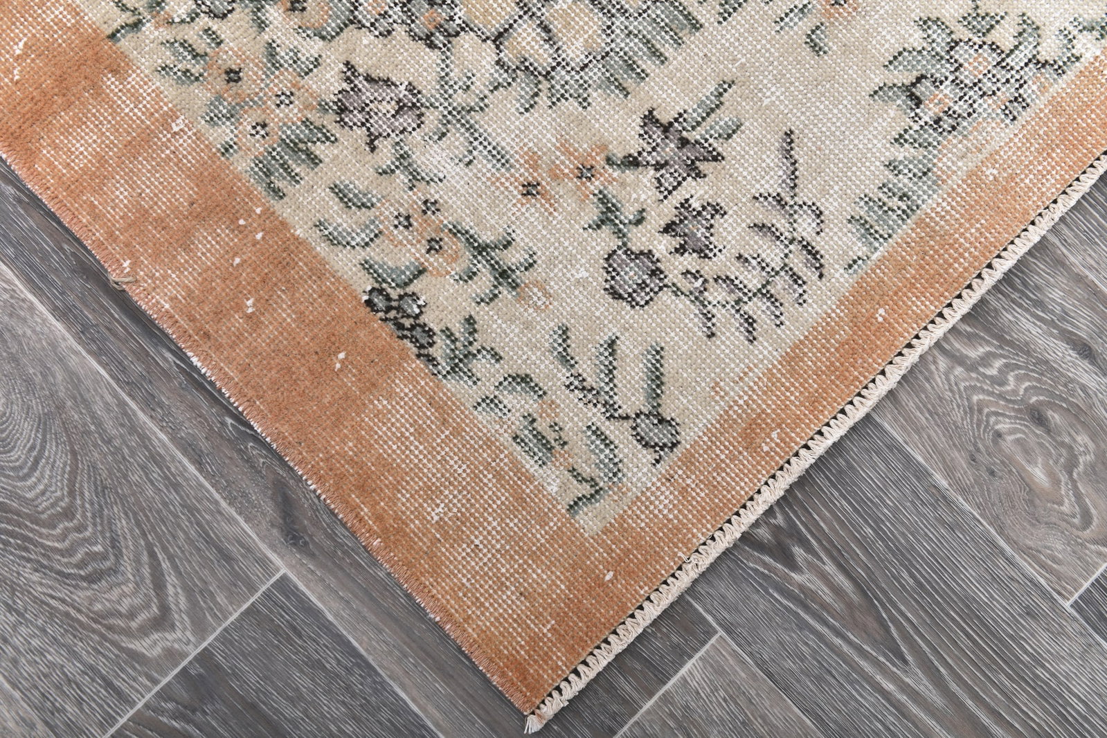 3'7'' x 6'2'' Unique Handmade Vintage Rug - 243954 - 7