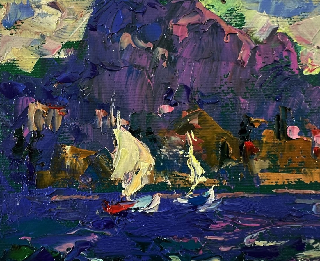 Oil painting Summer river breeze Oleksiy Ivanyuk - 7