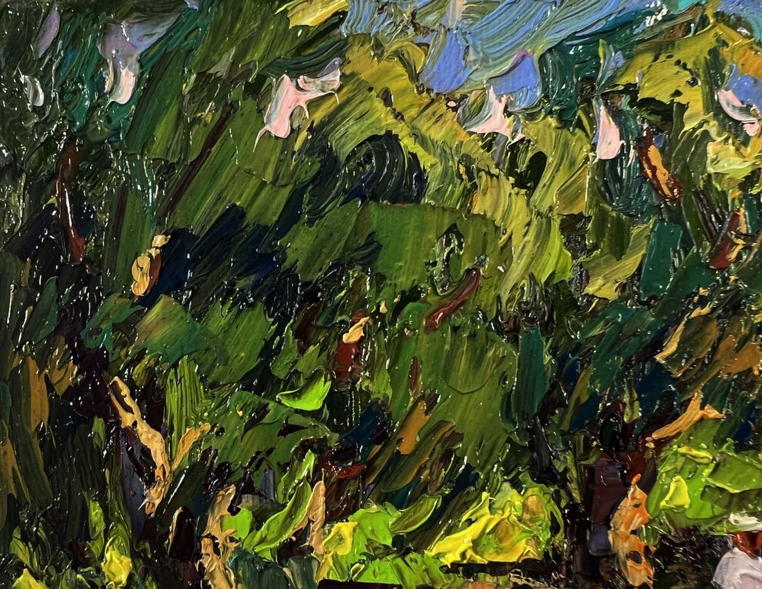 Oil painting The coast at sunset Oksana Ivanyuk - 7
