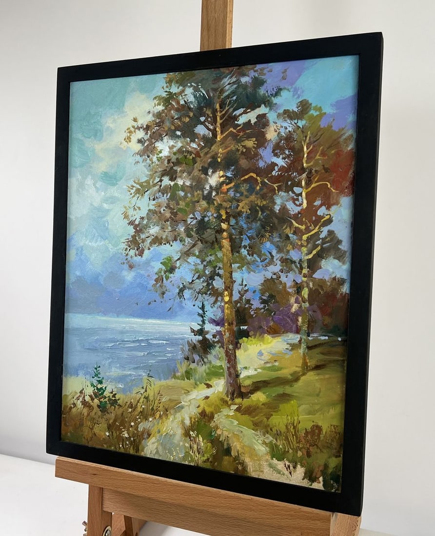 Oil painting Where the fairy tale lives Yuriy Suprunchuk - 2