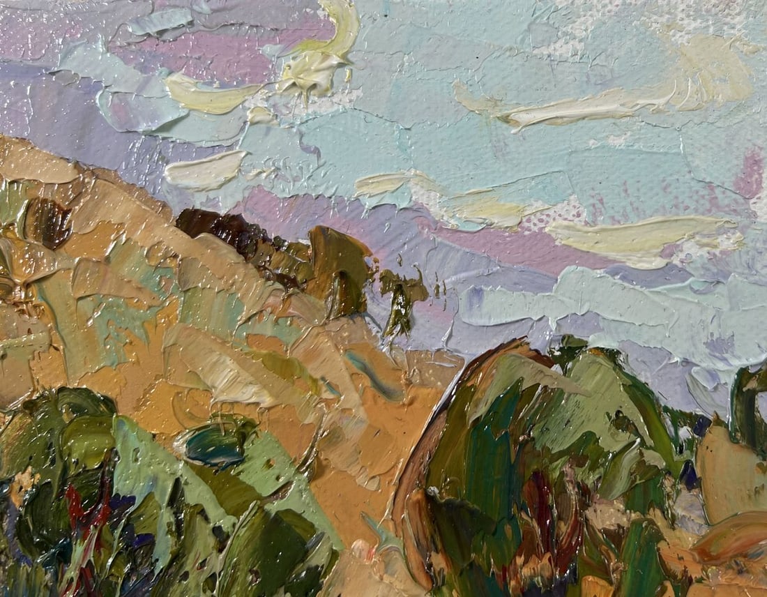 Oil painting High noon heat Oksana Kalenyuk - 4