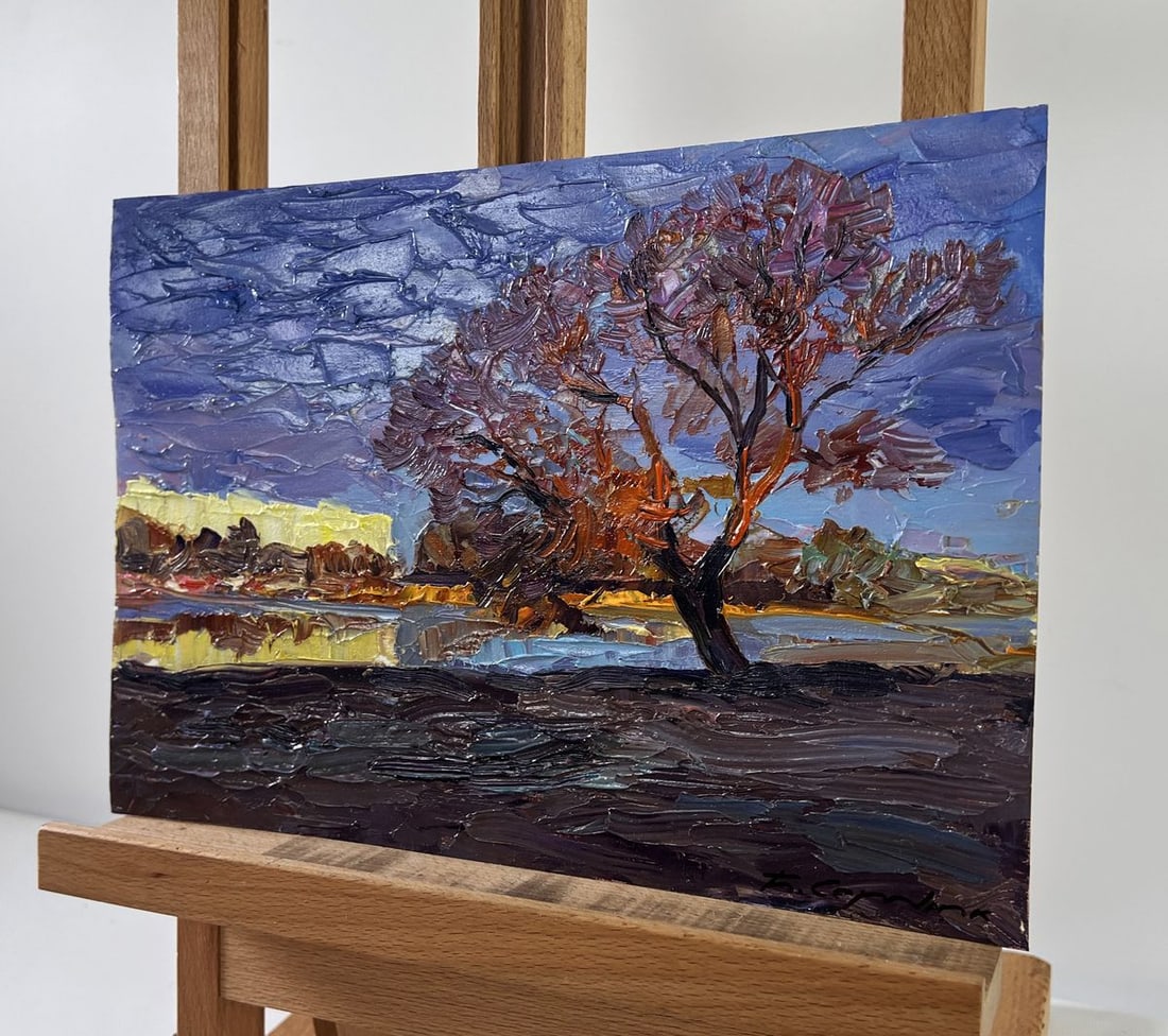 Oil painting Autumn September days Boris Serdyuk - 2