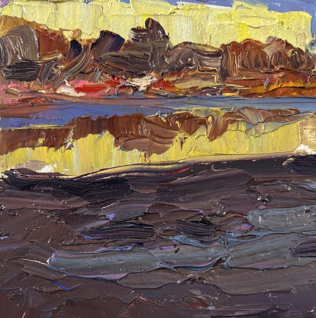Oil painting Autumn September days Boris Serdyuk - 7