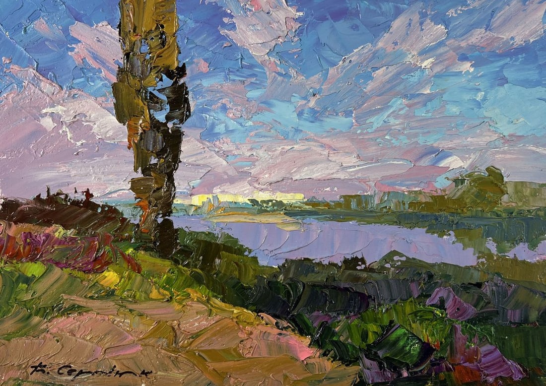Oil painting September calm Boris Serdyuk - 3
