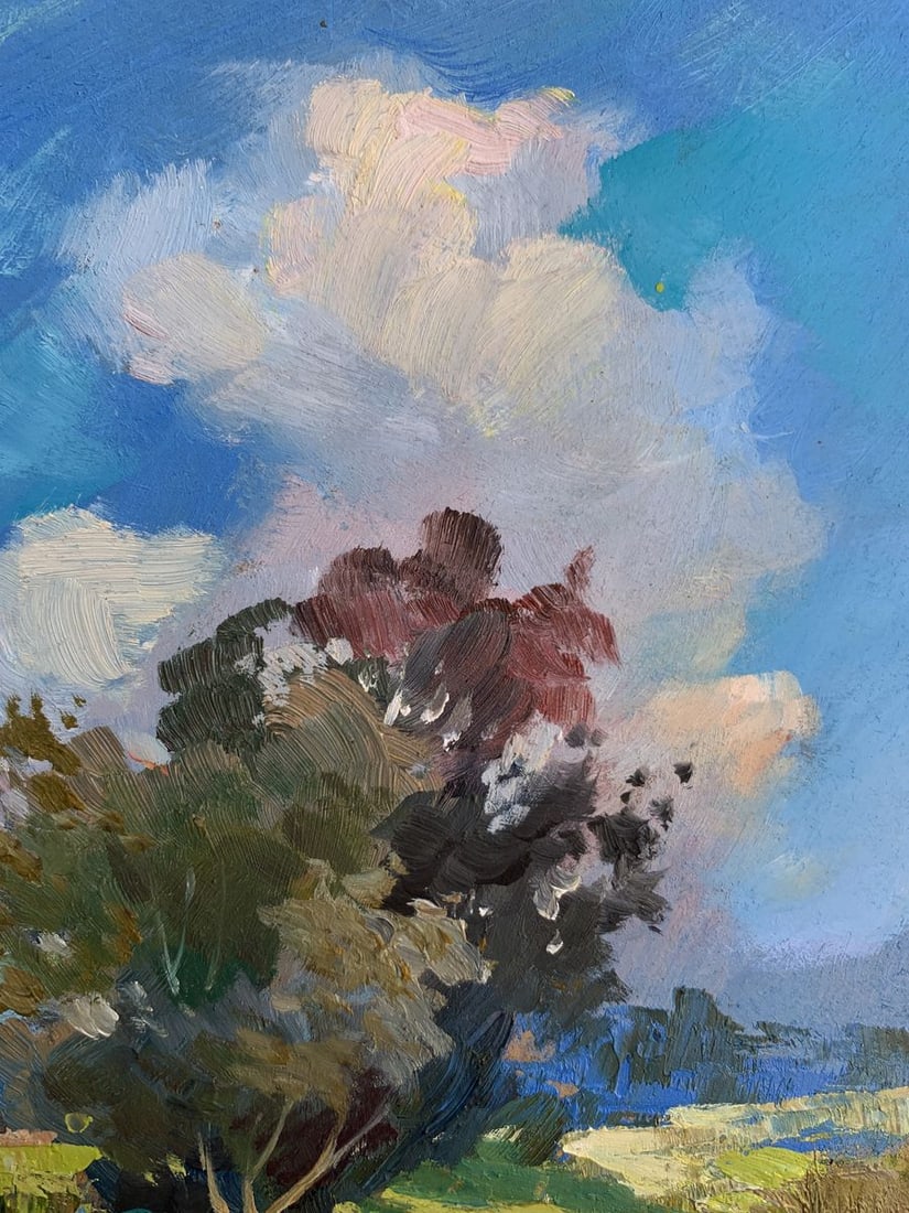 Oil painting Memory of a place in nature Yuriy Suprunchuk - 5