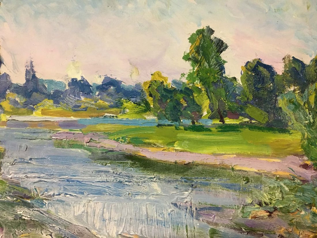 Oil painting Summer morning Glushchenko Alexander Nikolaevich - 3