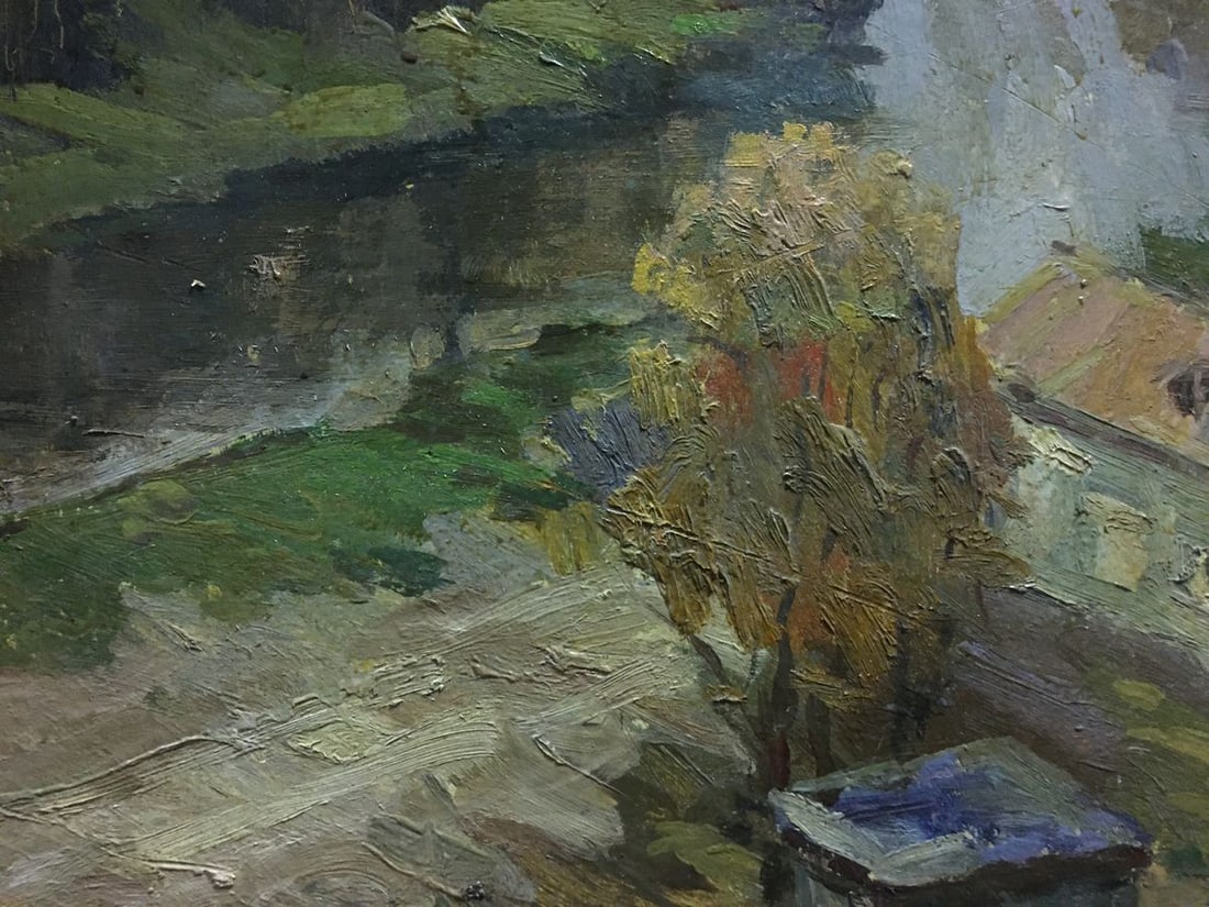 Oil painting Promenade Morozov Leonid Aleksandrovich - 6